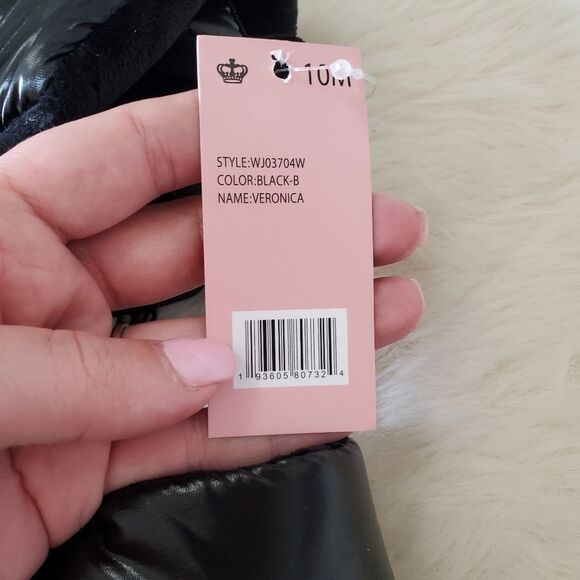 Juicy Couture Veronica Black Winter Boots | 10M - Picture 8 of 8